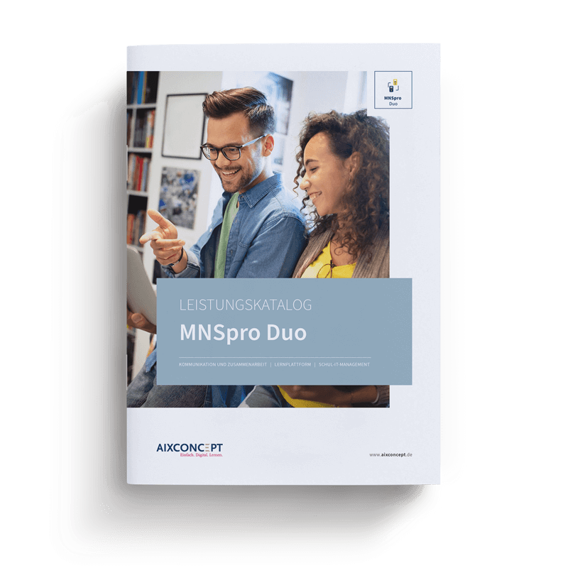 Mockup MNSpro Duo Leistungskatalog