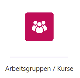 Screenshot Arbeitsgruppen MNSpro Classic